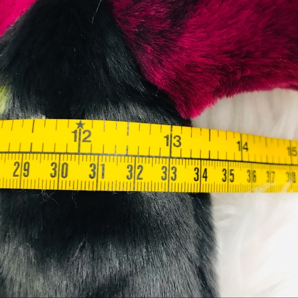 Osh Kosh Faux Fur Floral Jacket - Picture 10 of 10